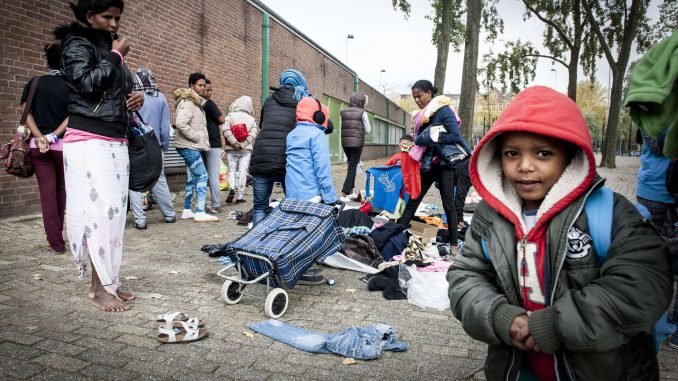 Refugees in Rotterdam