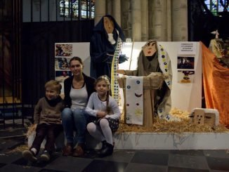 Lithuanian Nativity scene in Brussels