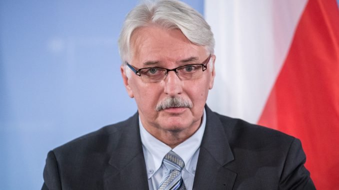 Polish Foreign Minister Witold Waszczykowski