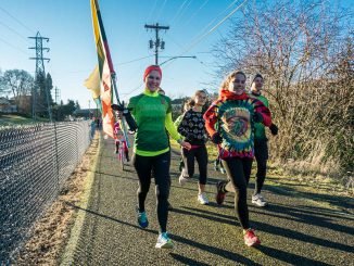 Lithuanian runners in Portland, Oregon