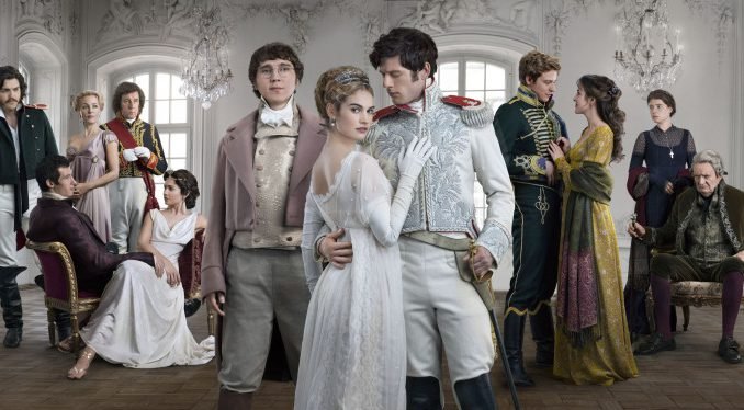 The cast of BBC's War and Peace