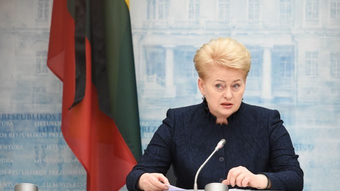 President Dalia Grybauskaitė