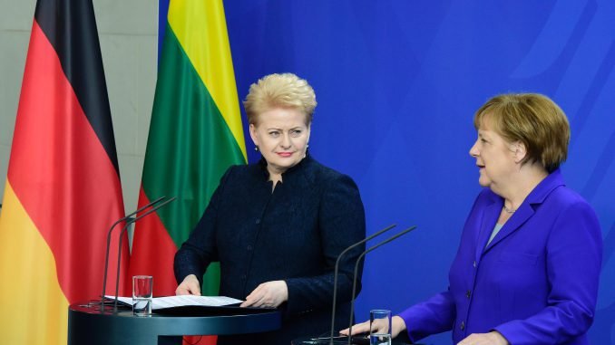 Dalia Grybauskaitė, Angela Merkel