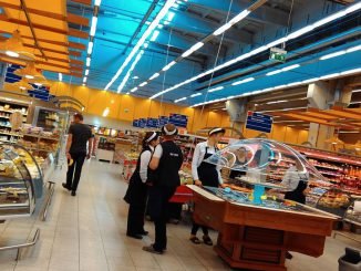 Supermarkets during the boycott
