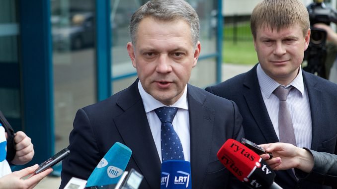 Former liberal leader Eligijus Masiulis is suspected of accepting a €106k bribe