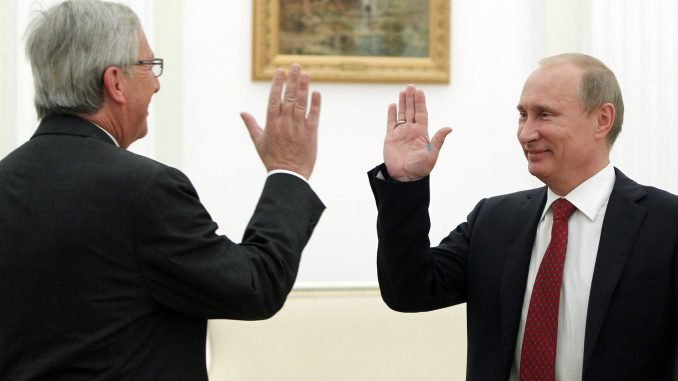 Jean Claude Juncker, Vladimir Putin