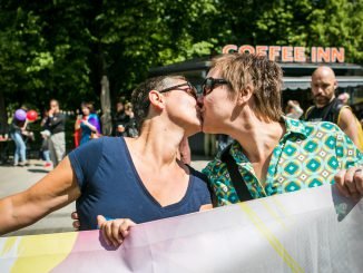 Baltic Pride march in Vilnius
