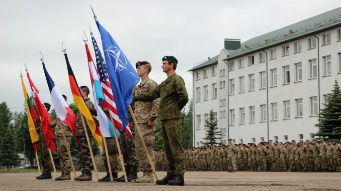 International troops in Rukla