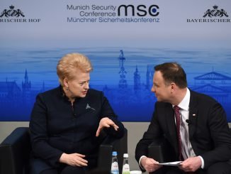 Presidents Dalia Grybauskaitė and Andrzej Duda at the MSC