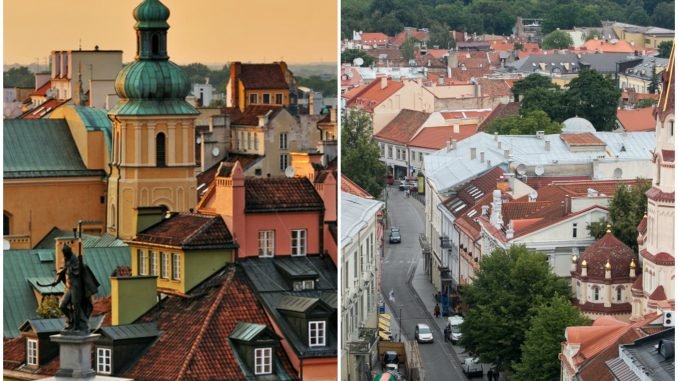 Warsaw and Vilnius