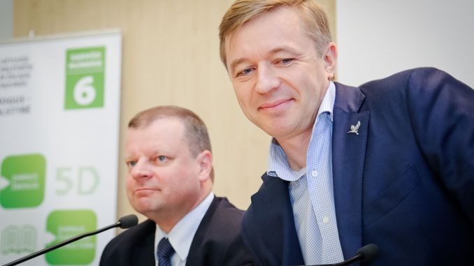 Saulius Skvernelis and Ramūnas Karbauskis