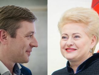 Ramūnas Karbauskis and Dalia Grybauskaitė