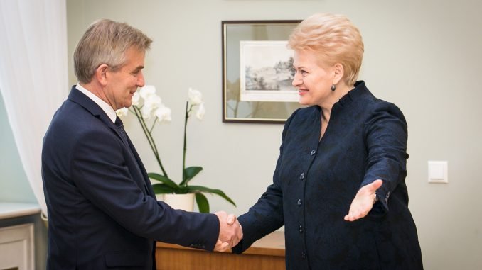 Seimas Speaker meets President Dalia Grybauskaitė - the Lithuania