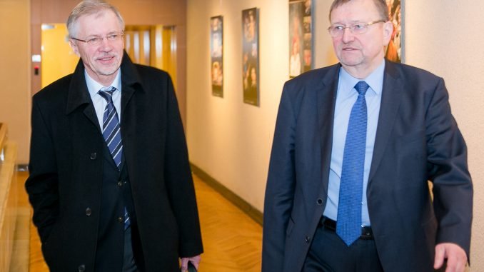 Gediminas Kirkilas and Juozas Bernatonis