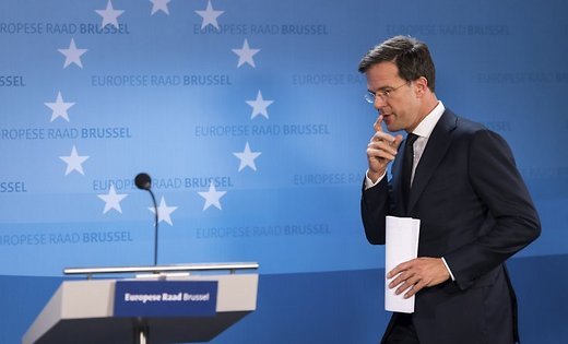 The Prime Minister of the Netherlands Mark Rutte