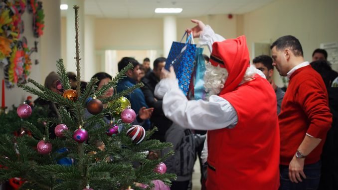 Christmas in Rukla Refugee Centre