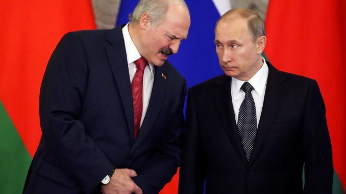 A. Lukashenko, V. Putin