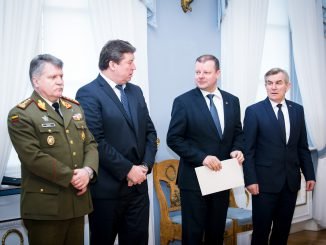 Vytautas Jonas Žukas, Raimundas Karoblis, Saulius Skvernelis, Viktoras Pranckietis