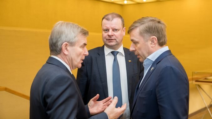 Viktoras Pranckietis, Saulius Skvernelis, Ramūnas Karbauskis