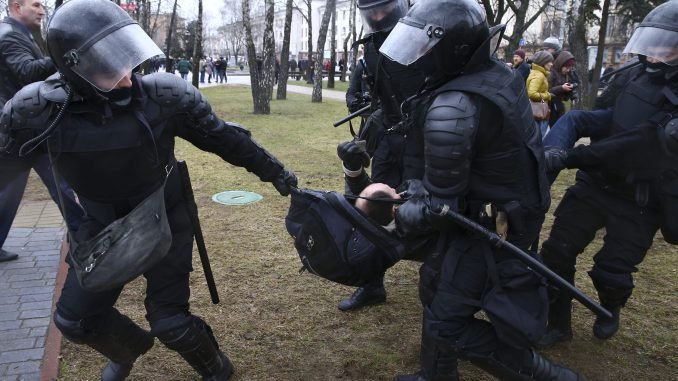 Protests in Minsk
