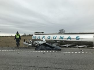 The car crash on the Via Baltica