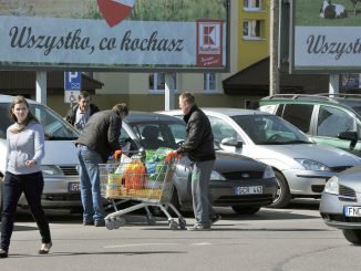Lithuanians taking to Suvalkai stores
