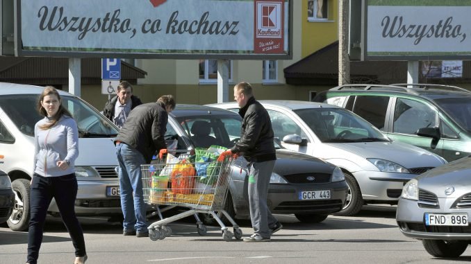 Lithuanians taking to Suvalkai stores