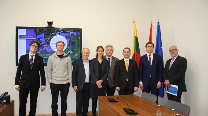 Hyperloop One delegation in Lithuania