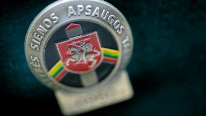 - Lithuania's State Border Guard Service pin