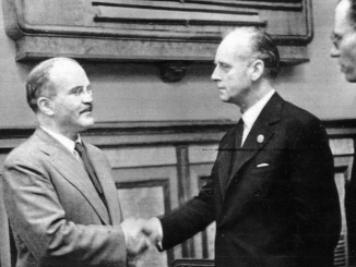 V. Molotov and J. von Ribbentrop