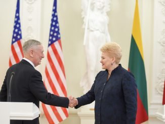 President Grybauskaitė meets the US Secretary of Defense James Mattis