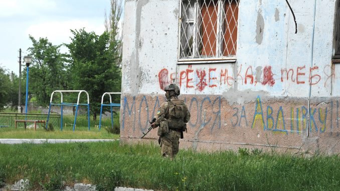 In the Eastern Ukraine