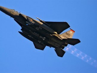 F-15 fighter jet