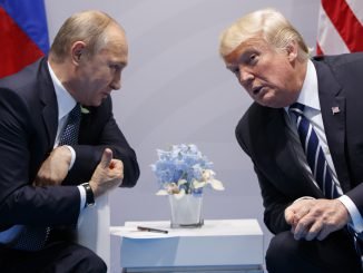 V. Putin and D. Trump