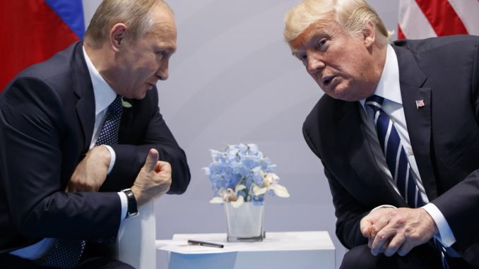 V. Putin and D. Trump