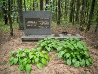 Holocaust victims' graves