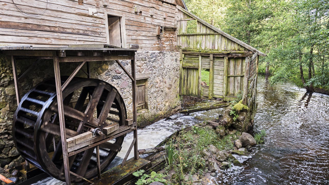 Šlyninka mill in Zarasai