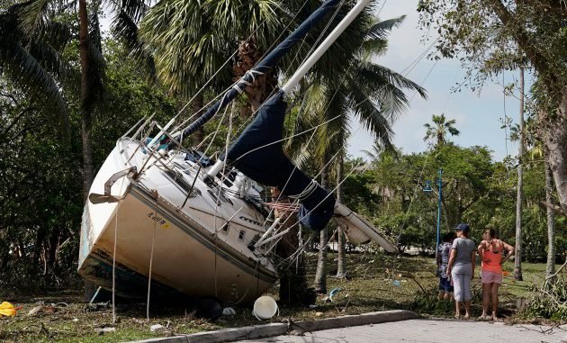 Devastating effects of hurricane Irma