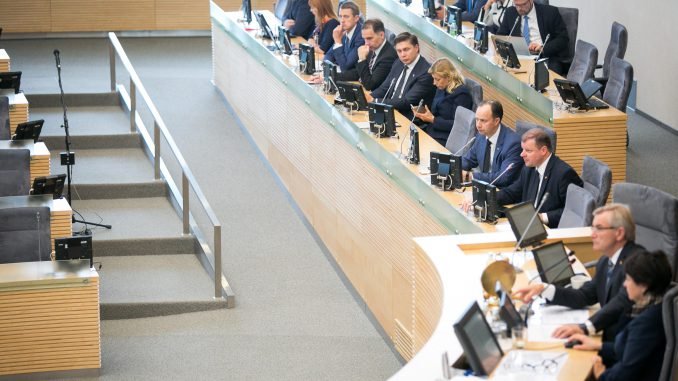 Government's Hour in the Seimas