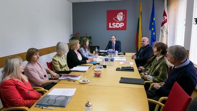 The Ethics and Procedures Commission of the Lithuanian Social Democratic Party on 7 October