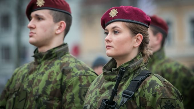 Lithuanian troops