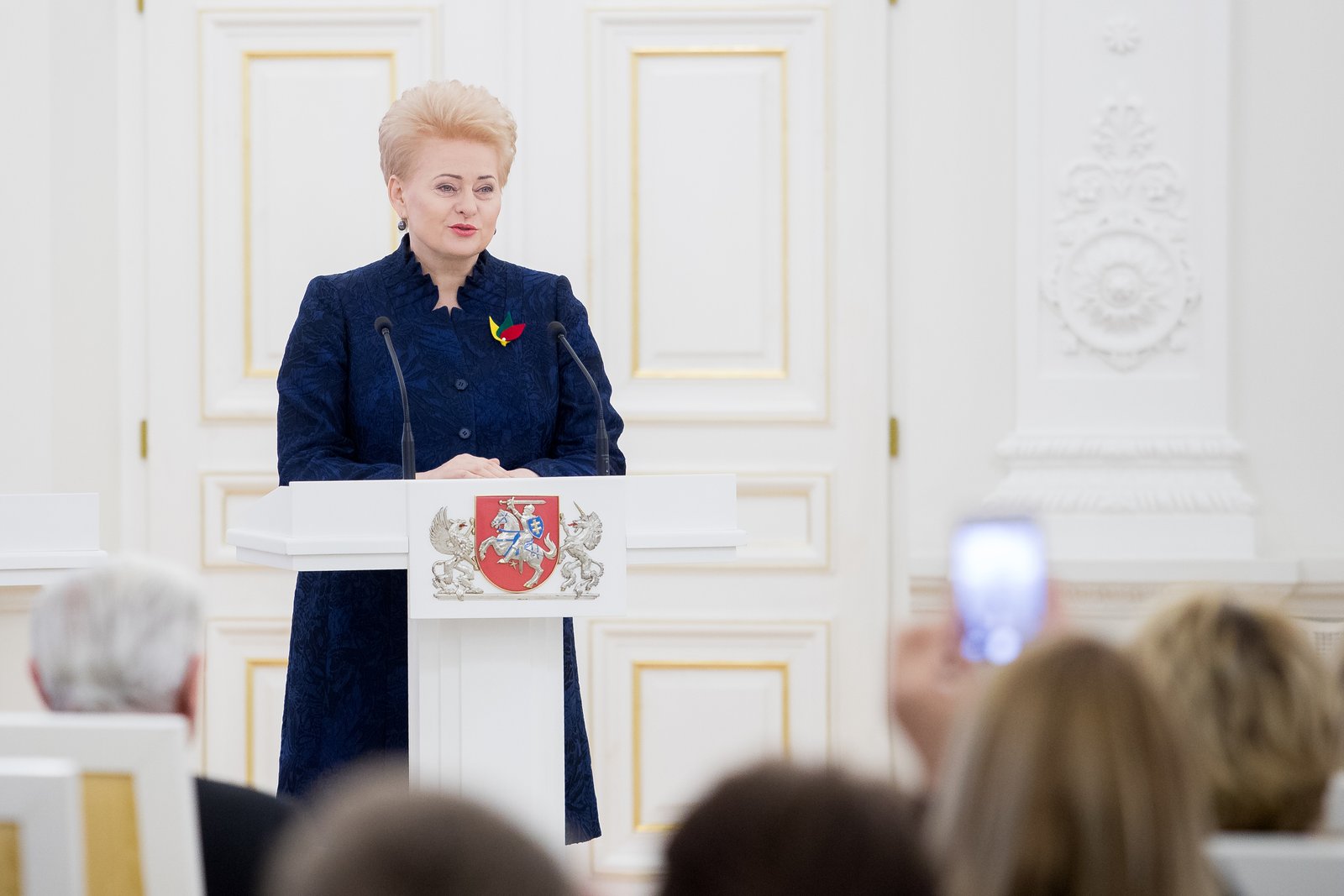 President confers rank of general on Vaikšnoras - the Lithuania Tribune