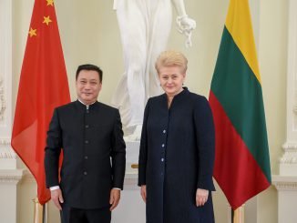 Shen Zhifei and Dalia Grybauskaitė