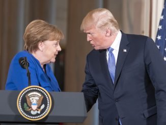 Angela Merkel, Donaldas Trump