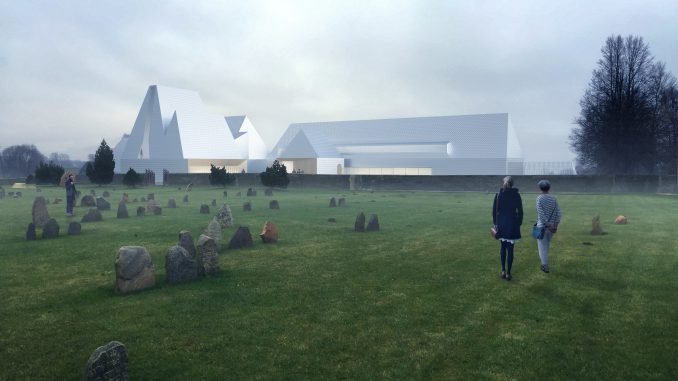 Lahdelma & Mahlamäki Architects Lost Shtetl museum render