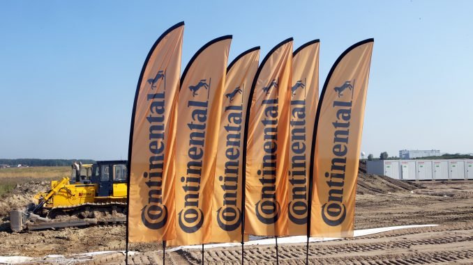 Continental factory construction begins