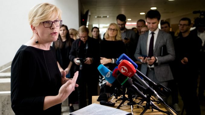 Ingrida Šimonytė announces her presidential bid