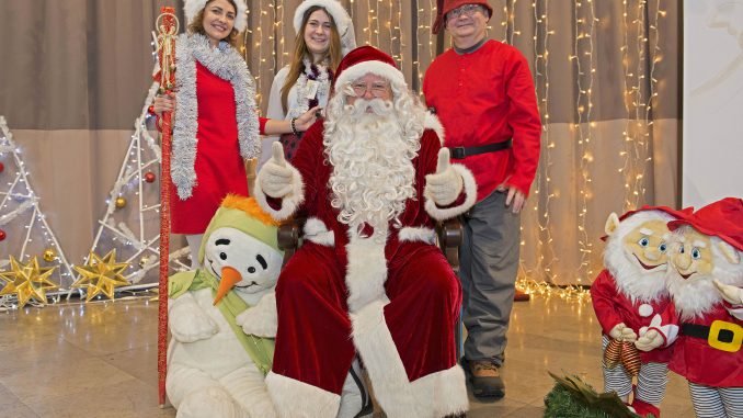 The Real Finnish Santa at the 2017 International Christmas Charity Bazaar in Vilnius