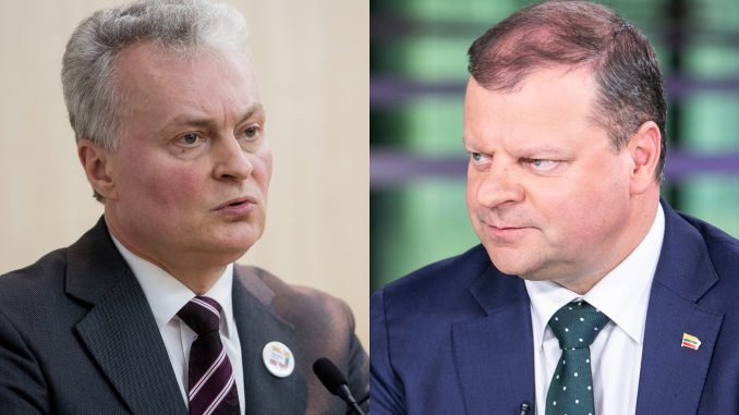 Gitanas Nausėda, Saulius Skvernelis