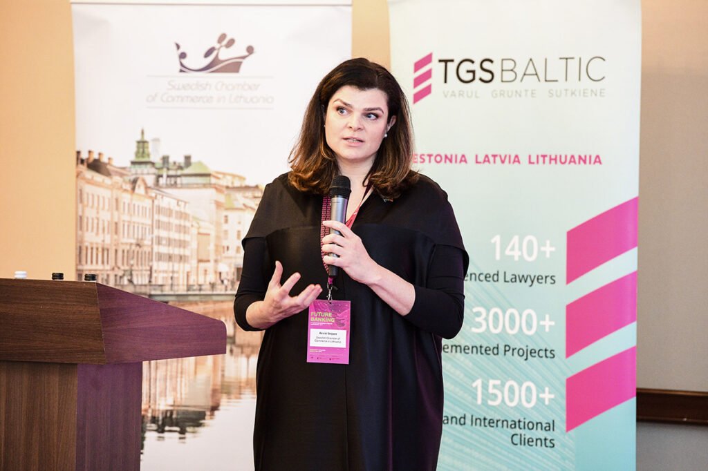 Akvilė Skiparė, Chairman of the Board of the Swedish Chamber of Commerce Photo © Ludo Segers @ The Lithuania Tribune